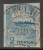 Eesti, Viro 1920 - Skyline of Tallin 2mk - Tallinn 9.III.22 Eesti, Viro 1920 - Skyline of Tallin 2mk - Tallinn 9.III.22