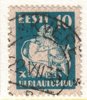 Estonia 1933 - National Song Festival 3/3 - 10s dark blue - Rakvere 22.VII.35