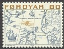 Färsaaret 1975 - Maps and scenes - 80o Map of North Europe Färsaaret 1975 - Maps and scenes - 80o Map of North Europe