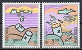 Färsaaret 1986 - Europa CEPT 1986 - Nature conservation (2) Färsaaret 1986 - Europa CEPT 1986 - Nature conservation (2)