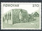 Färsaaret 1988 - Kirkjubour Cathedral 1/4 Färsaaret 1988 - Kirkjubour Cathedral 1/4