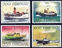 Faroe Islands 1992 - Mail ships (4)