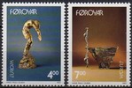 Faroe Islands 1993 - Europa CEPT 1993 - Sculptures by Hans Pauli Olsen (2)