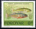 Färsaaret 1994 - Fishes 1/4 - 10o Gasterosteus aculeatus