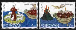 Färsaaret 1994 - Europa CEPT 1994 - Voyages of St. Brendan (484-577) (2) Färsaaret 1994 - Europa CEPT 1994 - Voyages of St. Brendan (484-577) (2)