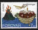 Färsaaret 1994 - Europa CEPT 1994 - Voyages of St. Brendan (484-577) 2/2 Färsaaret 1994 - Europa CEPT 1994 - Voyages of St. Brendan (484-577) 2/2