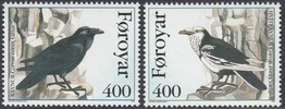 Faroe Islands 1995 - Birds Raven (2) Faroe Islands 1995 - Birds Raven (2)