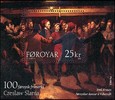 Färsaaret 2003 - 100th Faroese stamp engraved by Czeslaw Slania Souvenir Sheet