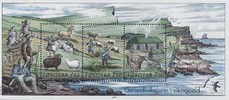 Faroe Islands 2005 - The life of the Vikings (Minisheet)