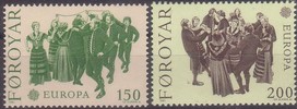 Färsaaret 1981 - Europa CEPT 1981 - Folk dances (2) Färsaaret 1981 - Europa CEPT 1981 - Folk dances (2)