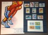 Suomi - Postin lajitelma: Urheilumerkkejä 1980-1989 ** Suomi - Postin lajitelma: Urheilumerkkejä 1980-1989 **