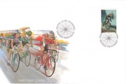 Suomi 1998 - Pyöräily - Suomen syklisti-liitto 100 vuotta FDC Suomi 1998 - Pyöräily - Suomen syklisti-liitto 100 vuotta FDC