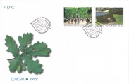Suomi 1999 - Europa CEPT 1999 Puistoja (2) FDC Suomi 1999 - Europa CEPT 1999 Puistoja (2) FDC