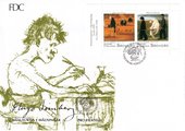 Suomi 1999 - Pto Filatelia Maalauksia (pari) FDC