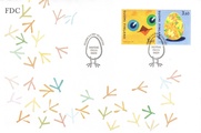 Finland 2001 - Easter 2001 pair FDC Finland 2001 - Easter 2001 pair FDC