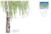 Finland 2002 - Trees 1/3 - 0,60 Birch FDC