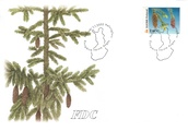 Suomi 2002 - Puita 2/3 - 2,50 Kuusi FDC Suomi 2002 - Puita 2/3 - 2,50 Kuusi FDC