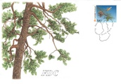 Suomi 2002 - Puita 3/3 - 3,50 Mänty FDC Suomi 2002 - Puita 3/3 - 3,50 Mänty FDC