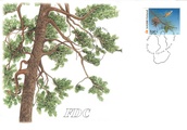 Finland 2002 - Trees 3/3 - 3,50 Pine FDC