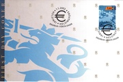 Suomi 2002 - Suomen leijona 1e FDC