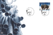 Suomi 2002 - Pohjola 2002 - Nykytaide, Sibeliusmonumentti FDC Suomi 2002 - Pohjola 2002 - Nykytaide, Sibeliusmonumentti FDC