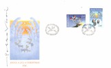 Finland 1994 - Christmas stamps 1994 (2) FDC autographed