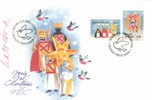 Suomi 2000 - Joulupostimerkit 2000 (2) FDC nimikirjoituksella Suomi 2000 - Joulupostimerkit 2000 (2) FDC nimikirjoituksella