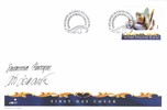 Suomi 2004 - Omakuvamerkki 2/2 - onnittelut FDC nimikirjoituksin Suomi 2004 - Omakuvamerkki 2/2 - onnittelut FDC nimikirjoituksin
