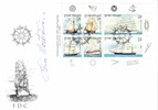 Suomi 1997 - Purjelaivoja FDC nimikirjoituksella Suomi 1997 - Purjelaivoja FDC nimikirjoituksella