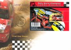 Suomi 2000 - Tommi Mäkinen, 1999 rallin maailmanmestari FDC nimikirjoituksin Suomi 2000 - Tommi Mäkinen, 1999 rallin maailmanmestari FDC nimikirjoituksin