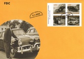 Finland 2006 - Taxi traffic in Finland 100 years (4) FDC