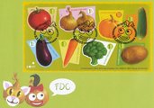 Finland 2010 - Funny vegetables FDC