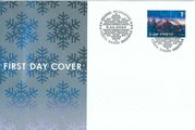 Finland 2010 - Christmas stamp 2010 3/3 - Lapland fell landscape FDC