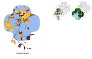 Finland 2011 - The birch bud 0,20 and birch leaves 0,30 FDC Finland 2011 - The birch bud 0,20 and birch leaves 0,30 FDC