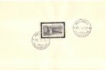 Suomi 1941 - Presidentti Kallion surumerkki FDC (huom paperilla)