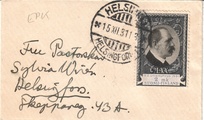 Suomi 1931 - Presidentti Svinhufvud 70 vuotta FDC (minikoko) Suomi 1931 - Presidentti Svinhufvud 70 vuotta FDC (minikoko)