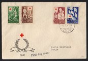 Suomi 1941 - Punainen Risti 1941 FDC 1.1.1941 Suomi 1941 - Punainen Risti 1941 FDC 1.1.1941