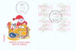 Suomi 1993 - ATM 16 Santa Claus 160, 200, 230, 290 p (01.03.1993)