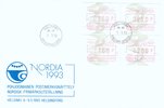 Suomi 1993 - ATM 17 Nordia 1993 160, 200, 230, 290 p (01.03.1993) Suomi 1993 - ATM 17 Nordia 1993 160, 200, 230, 290 p (01.03.1993)