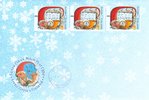 Suomi 2001 - ATM 35 Santa Claus 3,00, 3,60, 5,40 mk (02.04.2001) Suomi 2001 - ATM 35 Santa Claus 3,00, 3,60, 5,40 mk (02.04.2001)