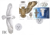 Finland 1998 - Owls Souvenir Sheet FDC