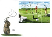 Suomi 2005 - Golf (4) FDC