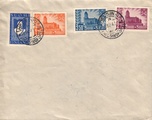 Suomi 1941 - Viipurin jälleenvaltaus FDC (+aseveli merkki)