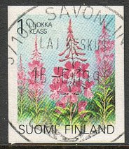 Suomi 1992 - Maakuntakukat - Maitohorsma - 57100 Savonlinna 16.6.1996 Suomi 1992 - Maakuntakukat - Maitohorsma - 57100 Savonlinna 16.6.1996