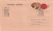 Finland 1984 - Postal letter Feather 1,40 | FINLANDIA 1988 16.10.1985