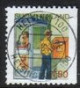 Finland 1988 - Postal Service 2/6 - Sending a letter, right - Helsinki 100 10.8.88