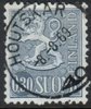 Suomi 1965 - Leijonamalli m63 0,30mk harmaa tyyppi x I - Houtskär 8.8.69 Suomi 1965 - Leijonamalli m63 0,30mk harmaa tyyppi x I - Houtskär 8.8.69