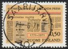 Suomi 1971 - Suomen lehdistö 200 vuotta - Saarijärvi 21.6.71 Suomi 1971 - Suomen lehdistö 200 vuotta - Saarijärvi 21.6.71