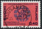 Suomi 1969 - ILO Kansainvälinen työjärjestö 50 v - Kuusankoski 25.9.69 -20 Suomi 1969 - ILO Kansainvälinen työjärjestö 50 v - Kuusankoski 25.9.69 -20