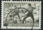 Suomi 1963 - Tukkijoella x paperi - Auvainen 27.3.71